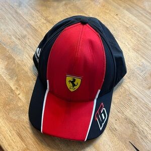 Formula 1 Scuderia Ferrari Team Hat Charles Leclerc